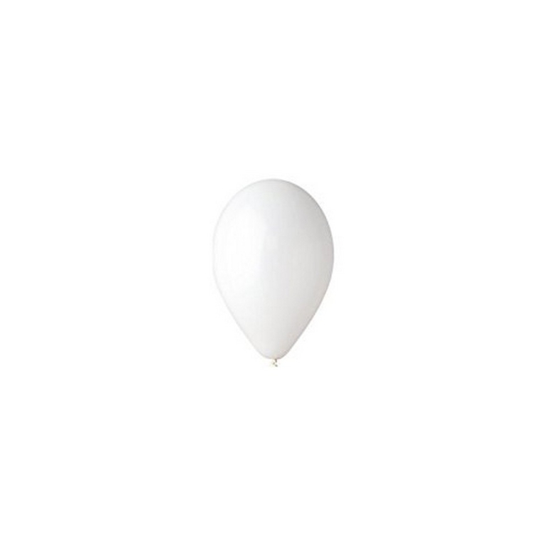 PALLONCINI 100PZ 30CM BIANCO BIO
