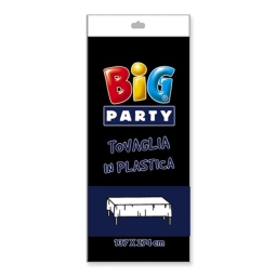 TOVAGLIA PLASTICA        135X270CM NERO BLISTER