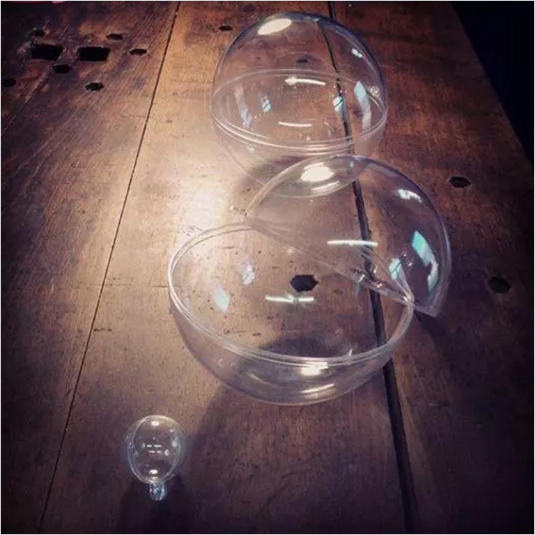 SFERA PLASTICA APRIBILE 100MM 12PZ 2