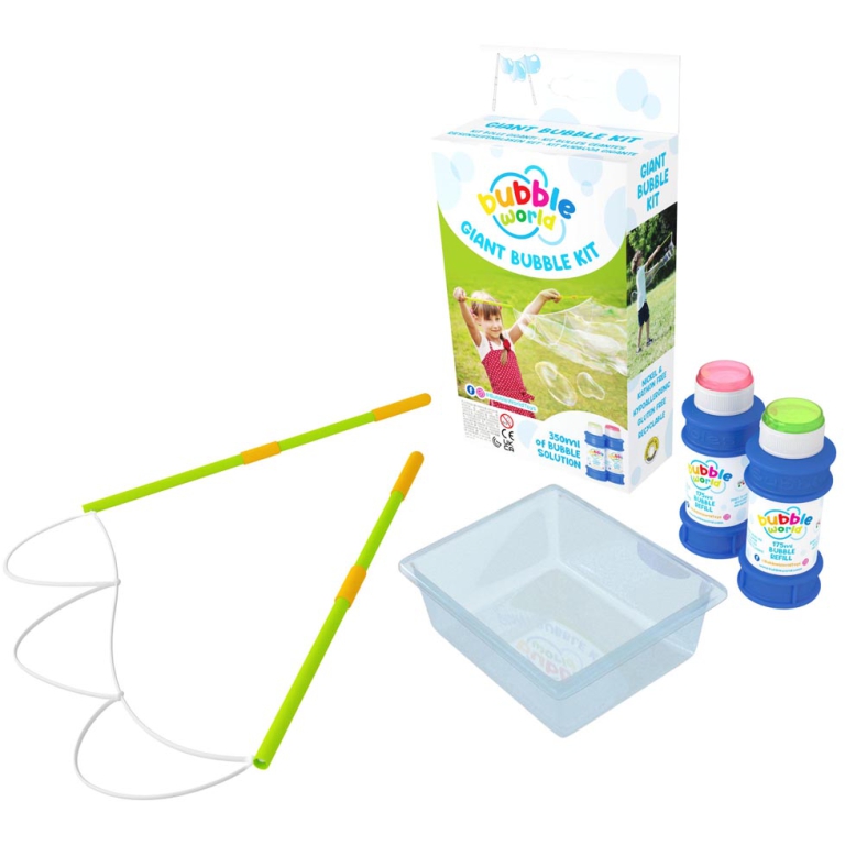 KIT BACCHETTE BOLLE DI   SAPONE GIGANTI