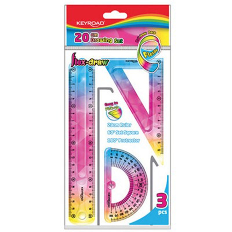 SET DISEGNO RAINBOW 3PZ  KEYROAD