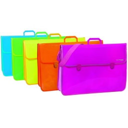 VALIGETTA FLUO MAXI 12PZ CON TRACOLLA+OMAGGIO