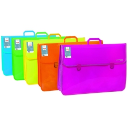VALIGETTA 52X36 FLUO CON SOFFIETTO SENZA TRACOLLA