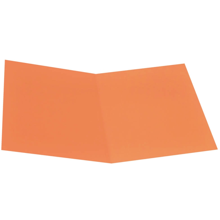 CARTELLE MANILLA SEMPLICI 25X34 200GR ARANCIO 50PZ