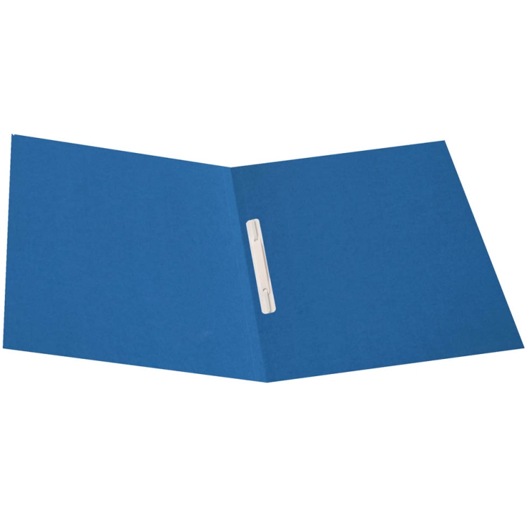 CARTELLE MANILLA CON PRESSINO 25X34 AZZURRO 50PZ