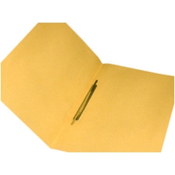 CARTELLE MANILLA CON PRESSINO 25X34 GIALLO 50PZ