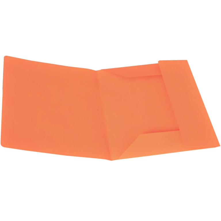 CARTELLE MANILLA 3 LEMBI 25X33 200GR ARANCIO 50PZ