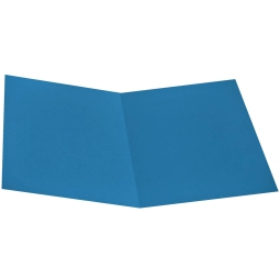 CARTELLE BRISTOL SEMPLICI 25X34 200GR AZZURRO 50PZ