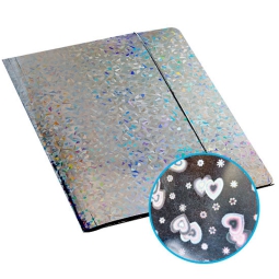 CARTELLE PLASTICA 3 LEMBI A4 DORSO 18MM CANGIANTE