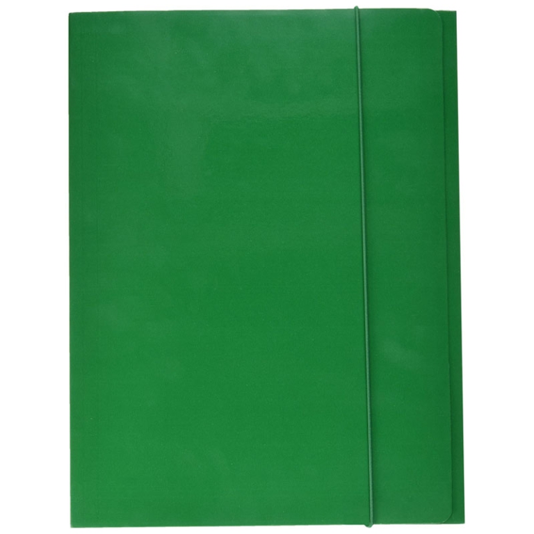 CARTELLE PRESPAN 3L DORSO 1CM 25X35 COL. VERDE