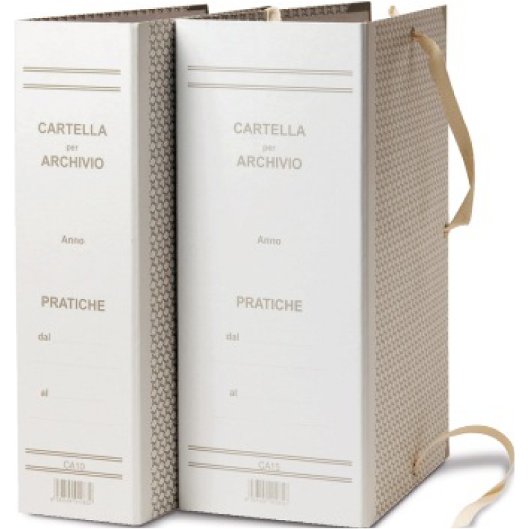 CARTELLE ARCHIVIO D/12 CON LACCI