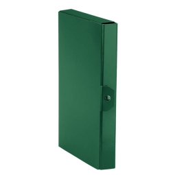 CARTELLE CON BOTTONE 5PZ DORSO 4 VERDE