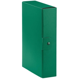 CARTELLE CON BOTTONE 5PZ DORSO 8 VERDE