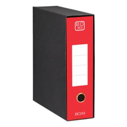 REGISTRATORI BOXII ROSSO DORSO 8 PROTOCOLLO