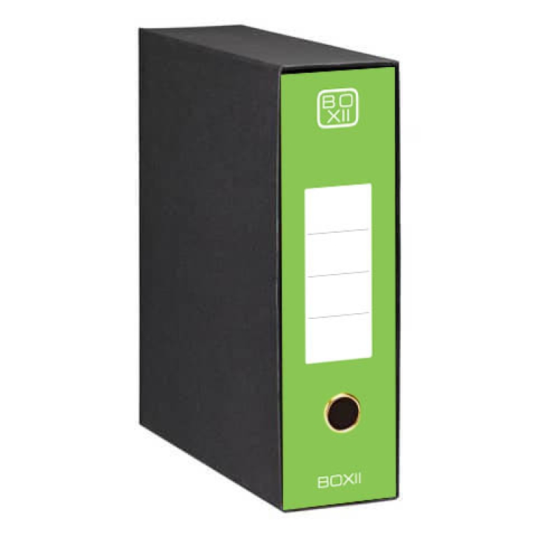 REGISTRATORI BOXII VERDE CHIARO DORSO 8 PROTOCOLLO