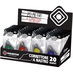 CORRETTORE A NASTRO 36PZ 5MMX20MT COLORATO OSAMA