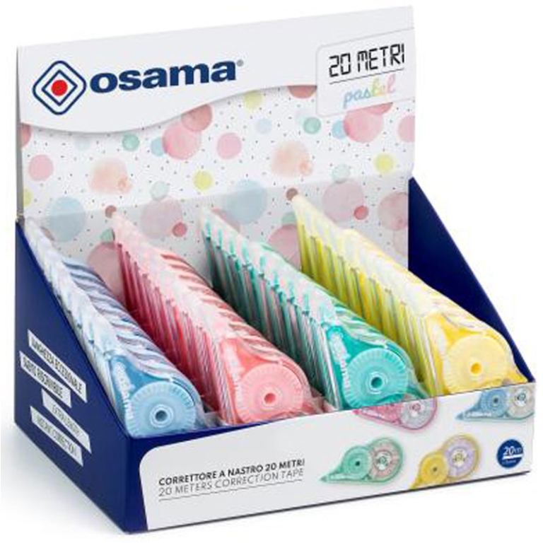 CORRETTORE A NASTRO 36PZ 5MMX20MT PASTEL OSAMA 2