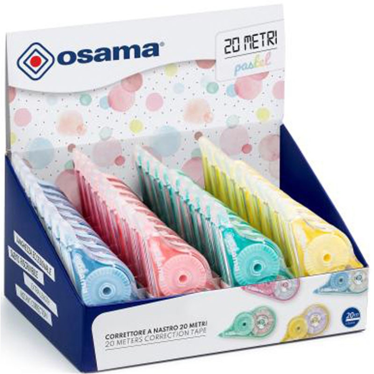 CORRETTORE A NASTRO 36PZ 5MMX20MT PASTEL OSAMA 3