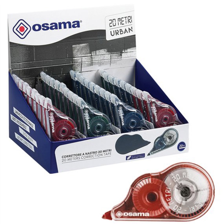 CORRETTORE A NASTRO 36PZ 5MMX20MT URBAN OSAMA