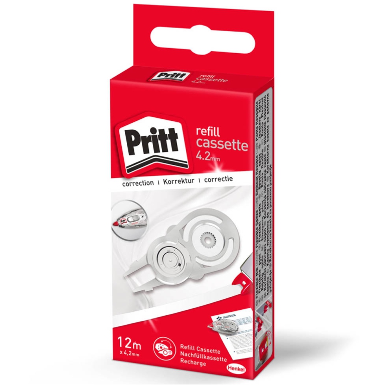 CORRETTORE A NASTRO REFILL 4,2MMX12MT 10PZ PRITT 2