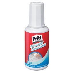 CORRETTORE LIQUIDO 20ML  FLUID 10PZ PRITT PENNELLO