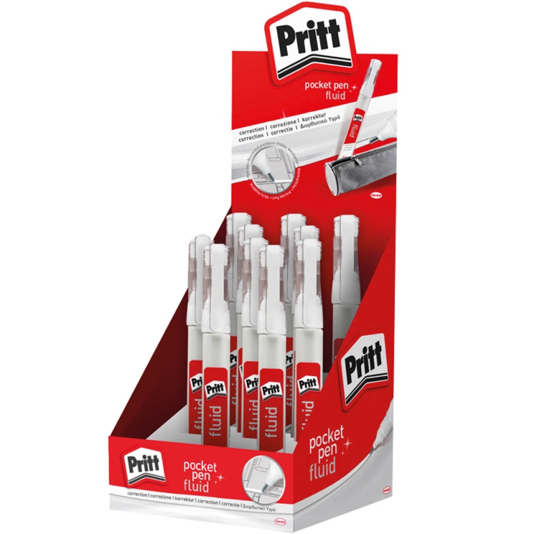 CORRETTORE A PENNA 8ML POCKET 10PZ PRITT 2