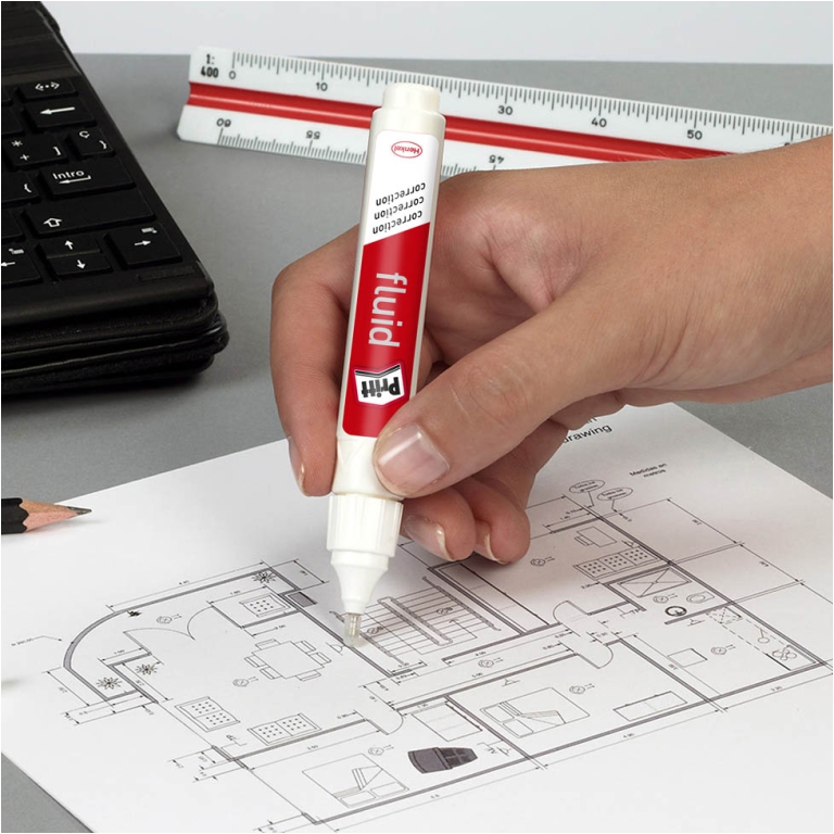 CORRETTORE A PENNA 8ML POCKET 10PZ PRITT 3