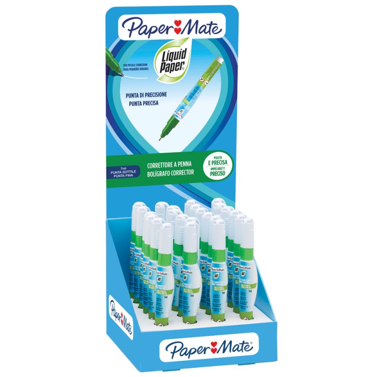 CORRETTORE A PENNA 7ML NP10 24PZ PAPERMATE