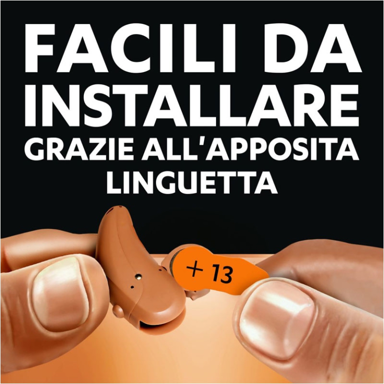 BATTERIE DA 13 ACUSTICA  6PZ DURACELL 5