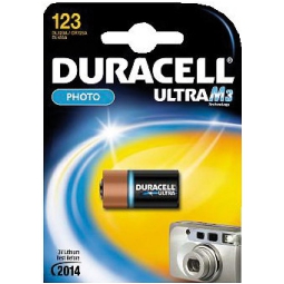 BATTERIE DL 123 3V X MACCHINE FOTO DURACELL