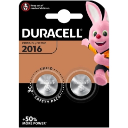 BATTERIE DL 2016 20PZ 3V DURACELL CR 2016