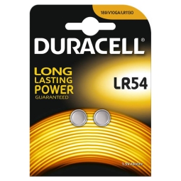 BATTERIE LR54 20PZ 389   390 AG10 LR1130 DURACELL