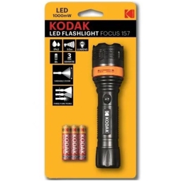 TORCIA LED KODAK FOCUS157 CON 3 BATTERIE AAA