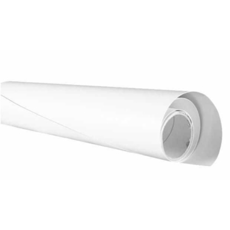 ROTOLO PLASTICA ADESIVO 45CMX15MTBIANCO OPACO