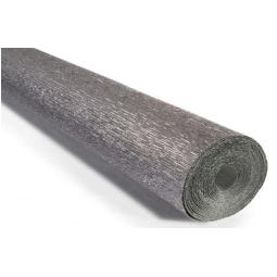 ROTOLO CARTA CRESPA 60GR ARGENTO METALLIZZATO 10PZ