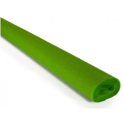 ROTOLO CARTA CRESPA 60GR VERDE PISELLO 10PZ