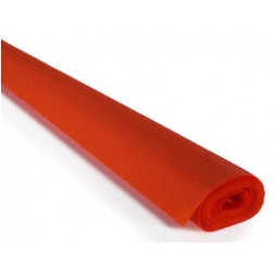 ROTOLO CARTA CRESPA 60GR ARANCIONE SCURO 10PZ