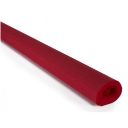ROTOLO CARTA CRESPA 60GR ROSSO VIVO 10PZ