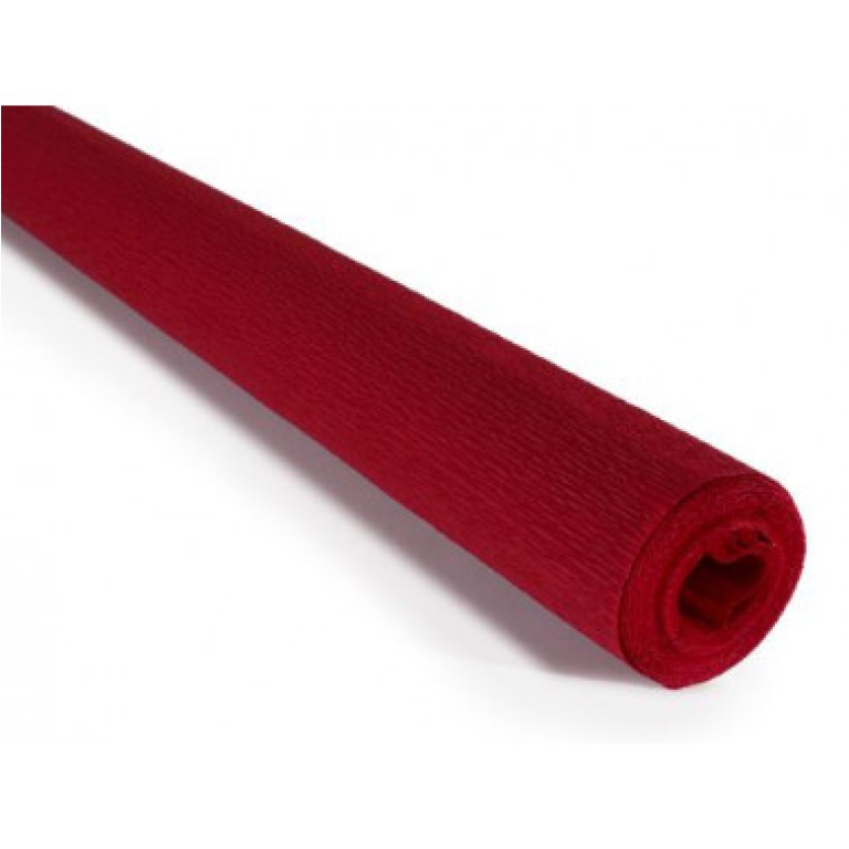 ROTOLO CARTA CRESPA 60GR ROSSO 10PZ