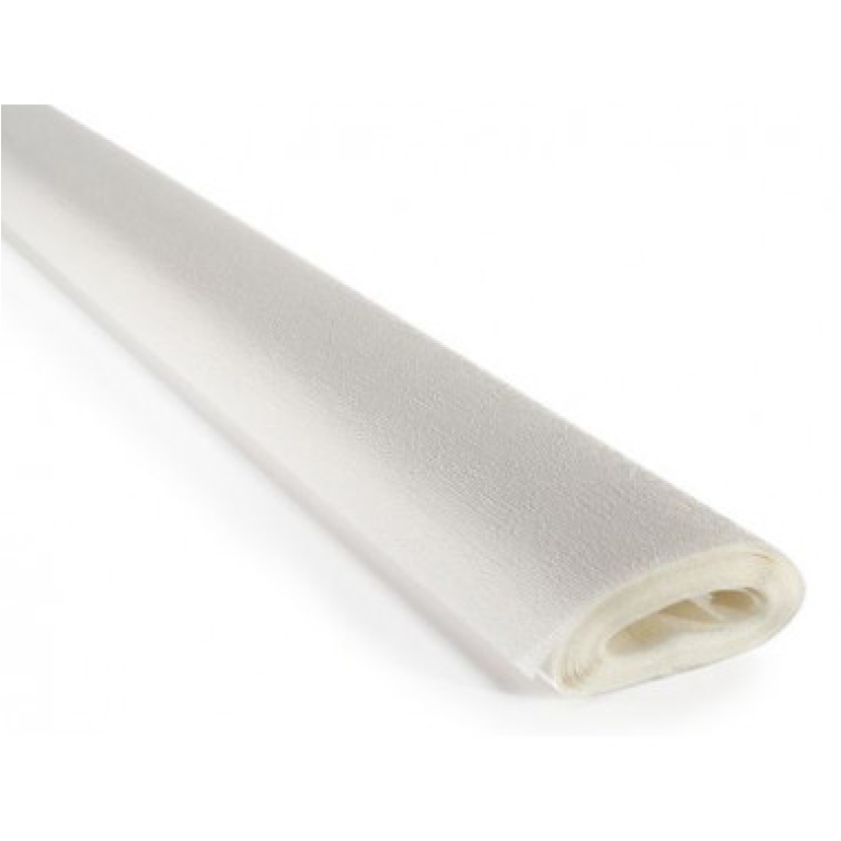 ROTOLO CARTA CRESPA 60GR BIANCO 10PZ