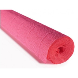 ROTOLO CARTA CRESPA 180GR ROSA CARICO 5PZ