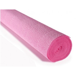ROTOLO CARTA CRESPA 180GR ROSA BABY 5PZ