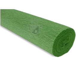 ROTOLO CARTA CRESPA 180GR  VERDE MENTA 5PZ