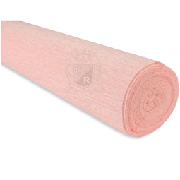 ROTOLO CARTA CRESPA 180GR  ROSA TENUE 5PZ