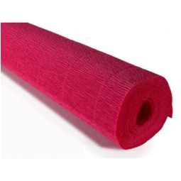 ROTOLO CARTA CRESPA 180GR ROSSO TENUE 5PZ