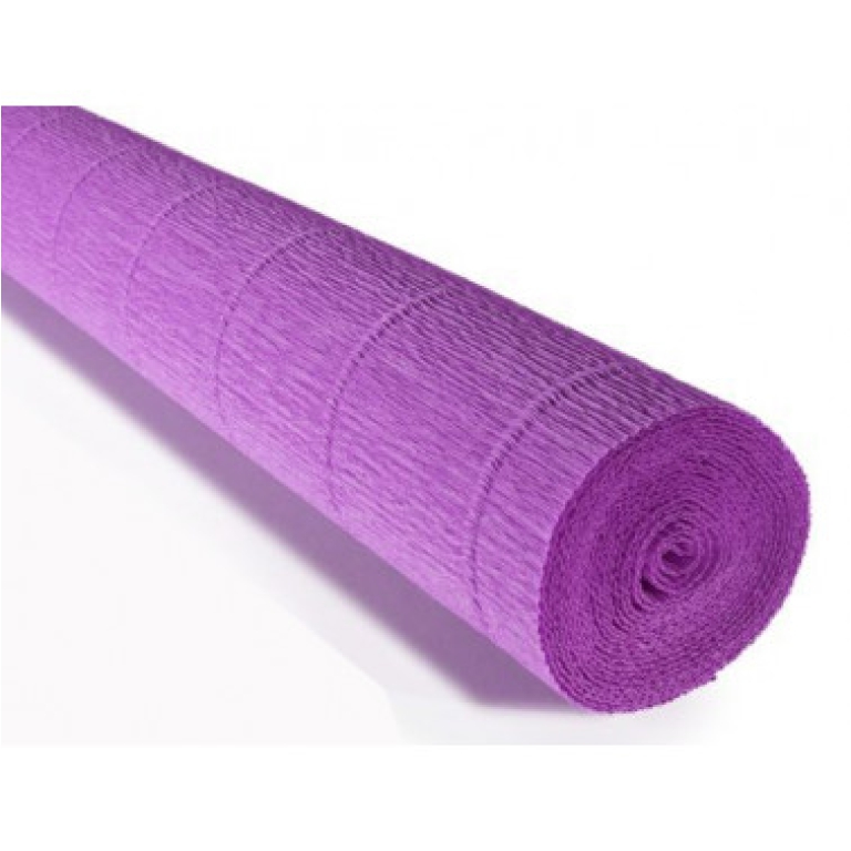 ROTOLO CARTA CRESPA 180GR VIOLETTO 5PZ