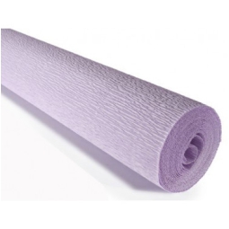 ROTOLO CARTA CRESPA 180GR LILLA CHIARO 5PZ