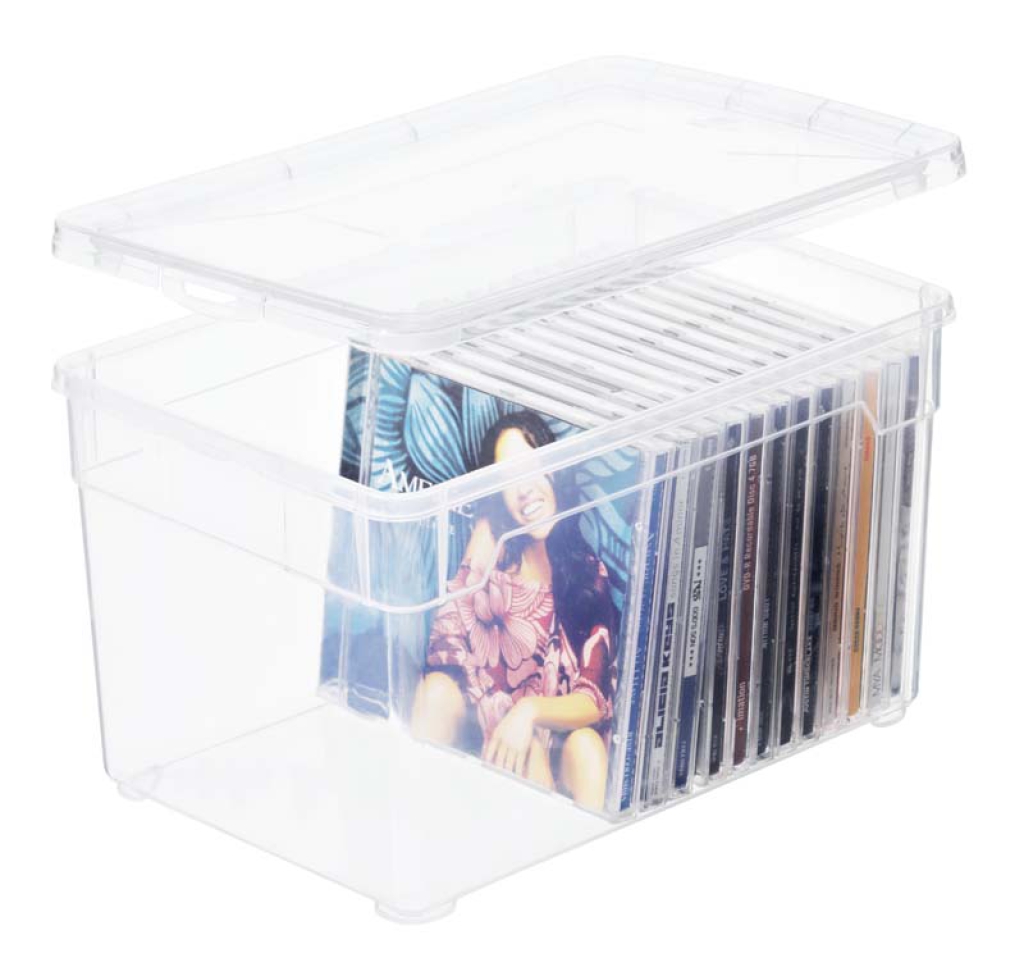 CONTENITORE PLASTICA 5LT CLEAR BOX 26X17X15CM: vendita ingrosso con  consegna veloce