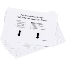 FOGLI LUBRIFICANTI 10PZ  X DISTRUGGIDOCUMENTI