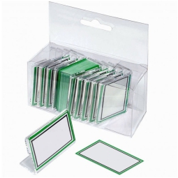 TARGHETTE X VETRINE 10PZ 5X3CM SEGNAPOSTO